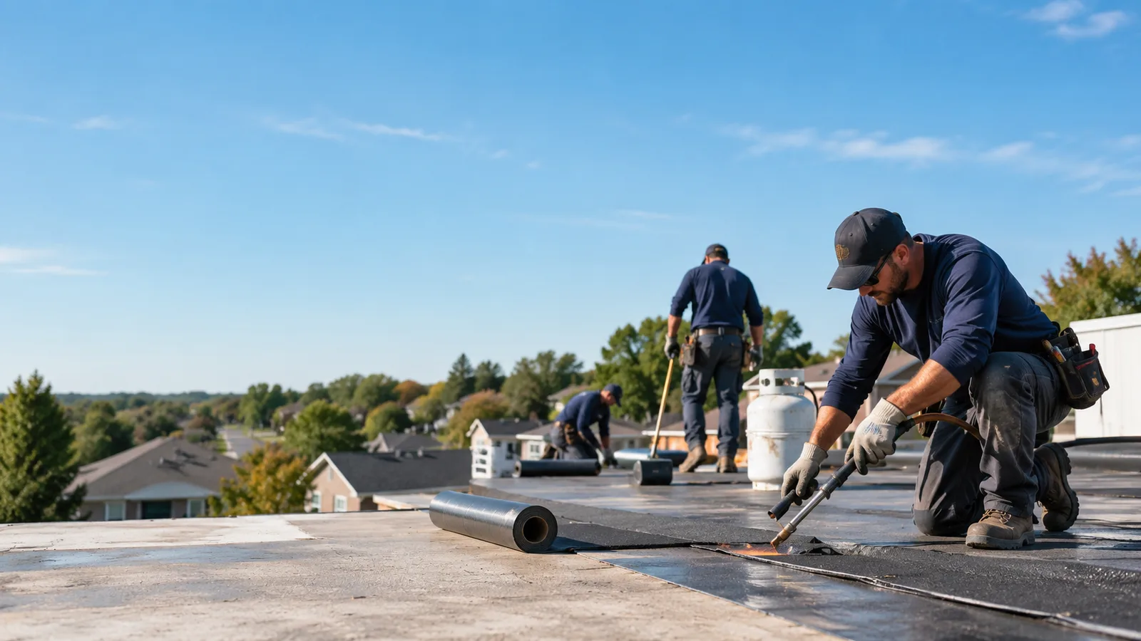 Flat Roof Leak Repair providers in Industry, IL